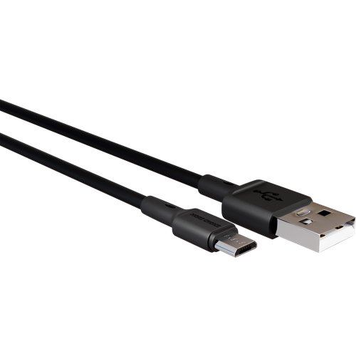 Дата-кабель USB 2.0A для micro USB More choice K14m TPE 3м Black сзу для micro usb more choice nc33m black