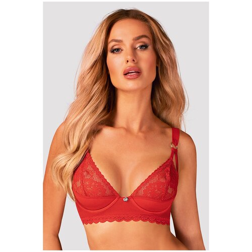 Бюстгальтер OBSESSIVE Belovya красный Размер ML 3203₽