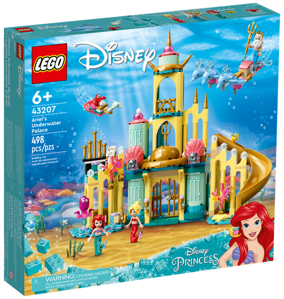 LEGO Disney Princess Подводный дворец Ариэль 43207