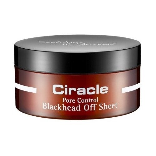 Ciracle Салфетки для удаления черных точек и камедонов Pore Control Blackhead Off Sheet, 50мл, 40шт