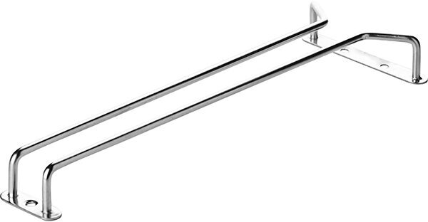 Направляющая для бокалов «Проотель»; сталь нержавеющая; длина=40.5, ширина=11 см.