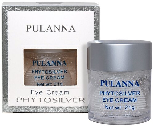 PULANNA Крем для век с Био-Серебром - Phytosilver Eye Cream 21г