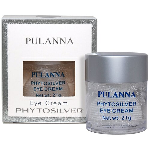 PULANNA Крем для век с Био-Серебром - Phytosilver Eye Cream 21г pulanna дневной крем с био серебром phytosilver day cream 60г