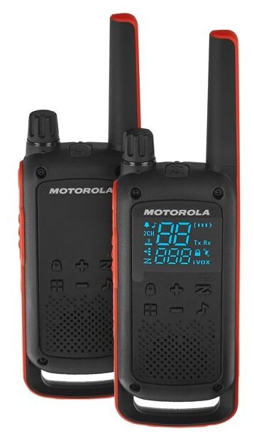 Motorola Комплект из двух радиостанций T82 Talkabout B8p00811edrman .