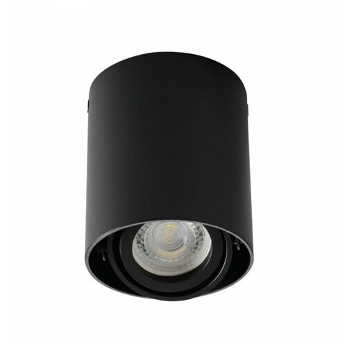 Накладной точечный светильник черный KANLUX TOLEO DTO50-B GU10