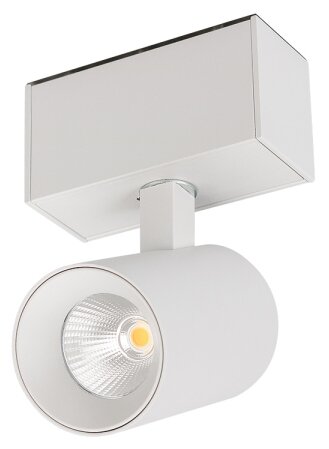 Трековый светильник-спот Arlight MAG-SPOT-45-R85-5W Warm3000 030653, белый