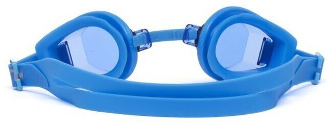 Очки Atemi для плавания детские, PVC/силикон, голубой, S203 . - фотография № 7