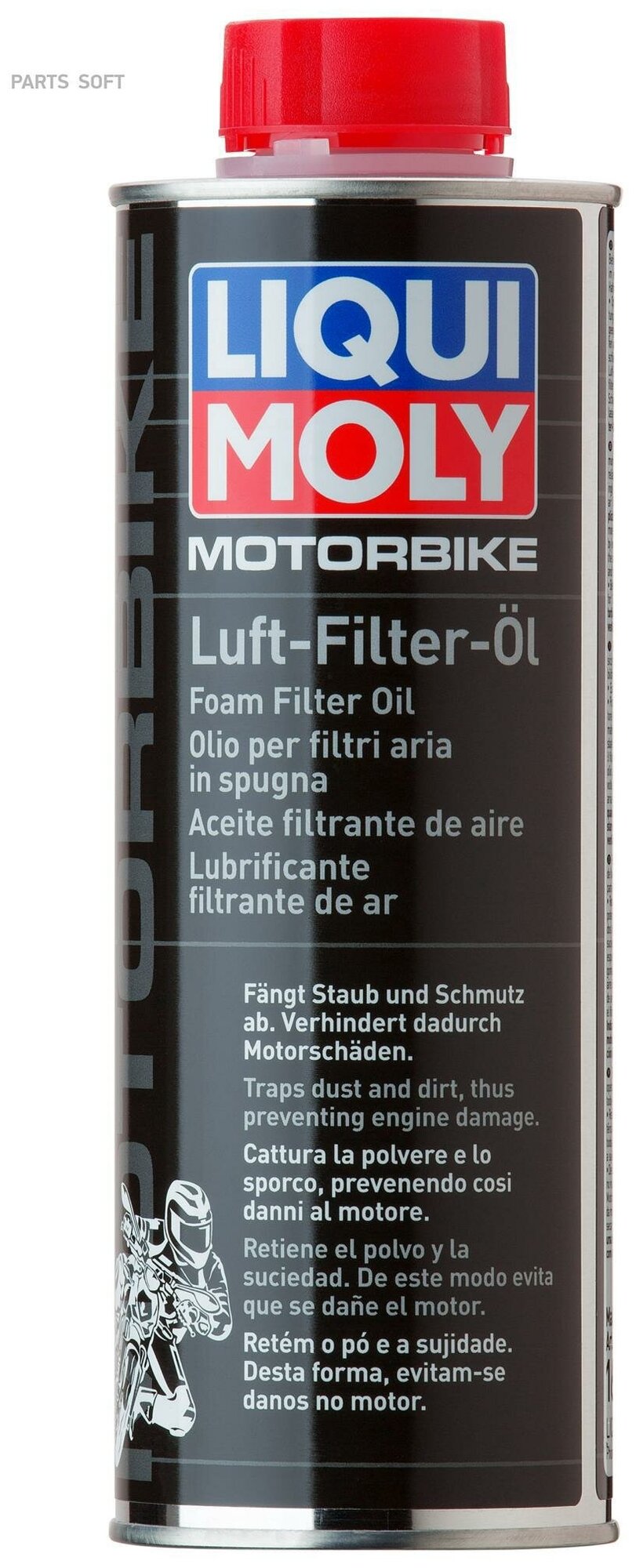 LIQUI MOLY 1625 Средство для пропитки фильтровMotorbike Luft-Filter-Oil (05л)