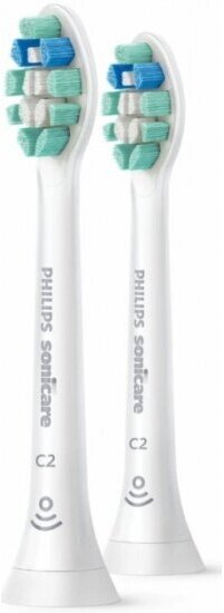 Набор насадок с функцией подключения PHILIPS BrushSync Sonicare C2 Optimal Plaque Defence HX9022/10, 2 шт