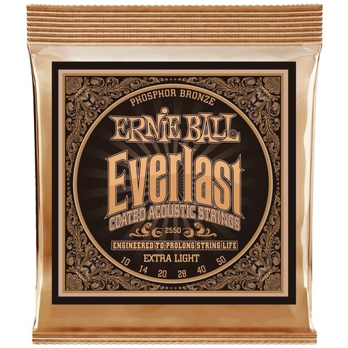 Струны для акустической гитары Ernie Ball 2550