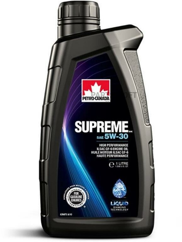 PETRO-CANADA MOSP53C12 Моторное масо Petro Canada Supreme 5W-30 1L страна происхождения (производства) - канада