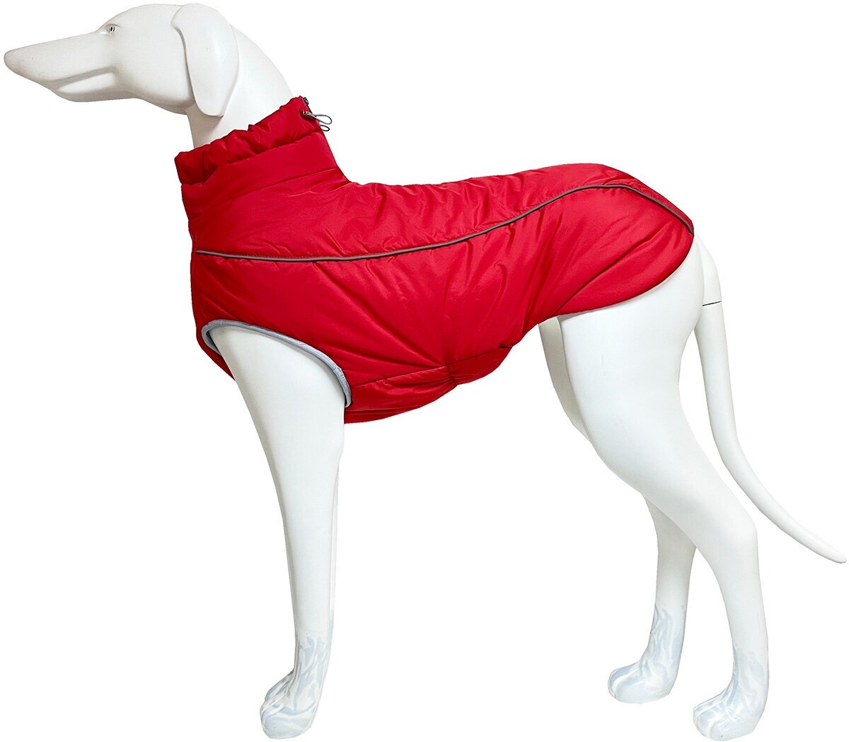 Жз-1038 Osso-fashion Жилет зимний для собак Аляска р.40-1 (красный) - фотография № 6