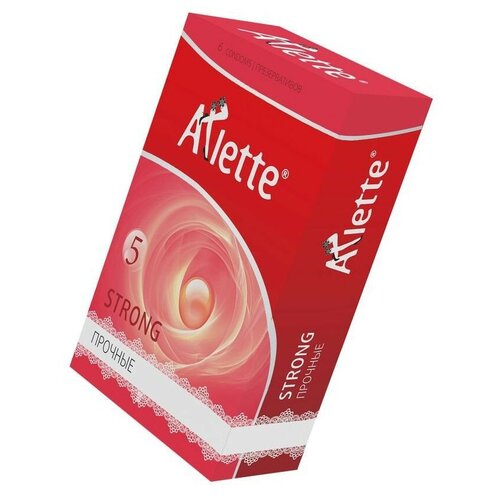 Ультрапрочные презервативы Arlette Strong - 6 шт. (цвет не указан)