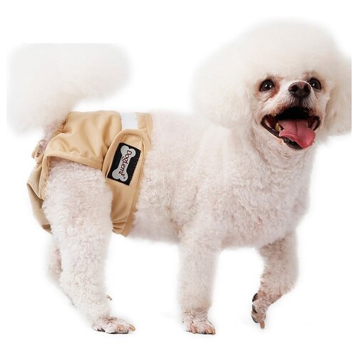 фото Трусы для собак многоразовые mr dog для девочек, подгузник для собак, памперс для собак, xs
