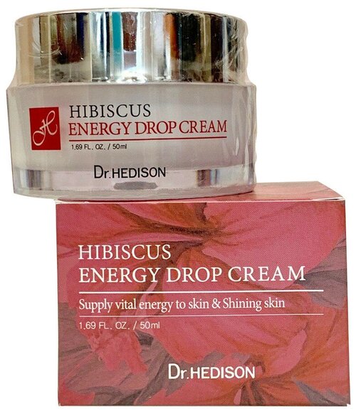 Dr. Hedison Hibiscus Energy Drop Cream Крем для лица, 50 мл