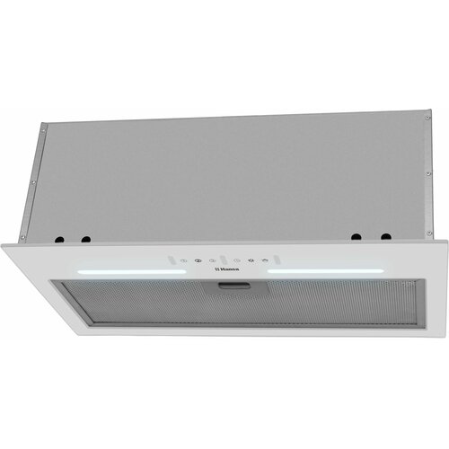 Встраиваемая вытяжка Hansa OMP6553WGH мощность турбины 790 куб мч жестовоесенсорное управление 3 скорости вентилятора цвет белый 1699000₽