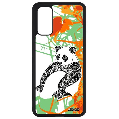 фото Чехол для мобильного galaxy s20, s20 5g, "панда" бамбук детеныш utaupia
