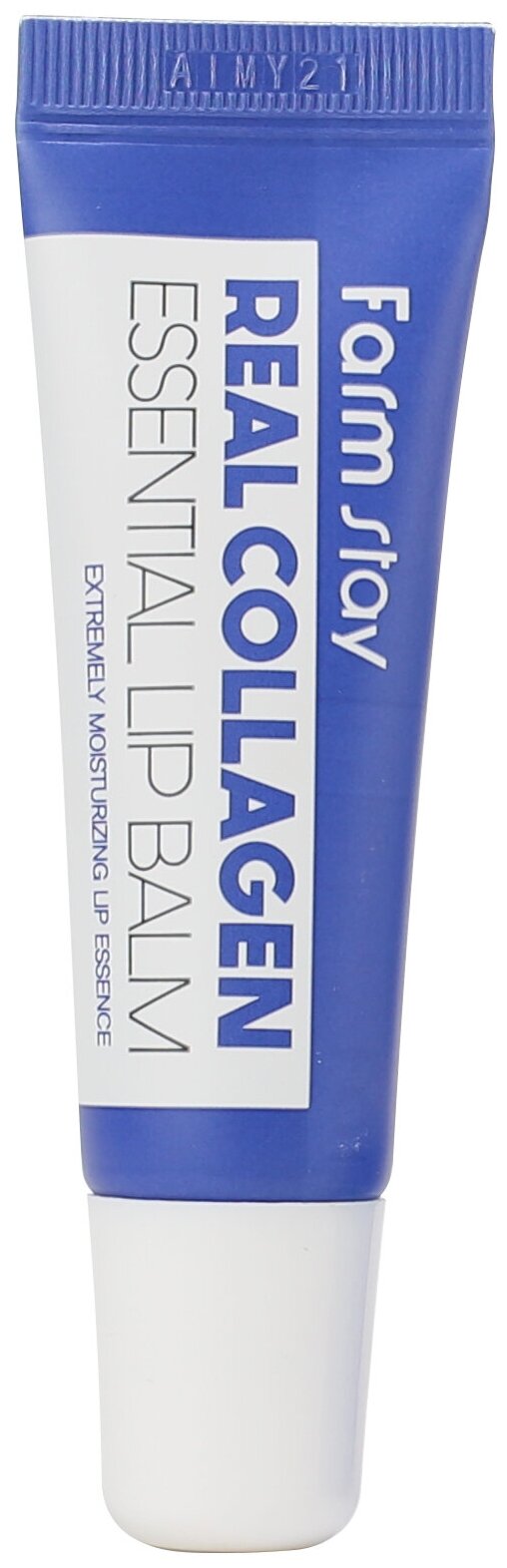 Бальзам для губ FarmStay Real Collagen Essential Lip Balm 10мл CNO COSMETICS - фото №1