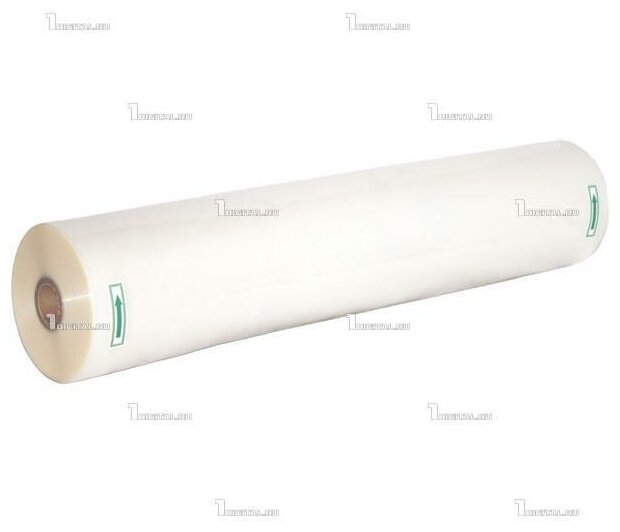 Плёнка для ламинирования Bulros в рулоне (510 мм х 100 м) 75 мкм глянцевая втулка 25 мм
