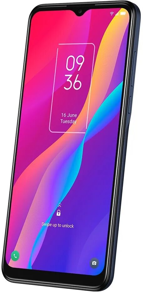 Смартфон TCL 30E 3/64 Гб, камера 50 Мпикс, 2 SIM, NFC, Atlantic Blue синий