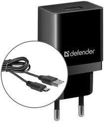 Defender UPC-11 1xUSB + кабель microUSB 83556