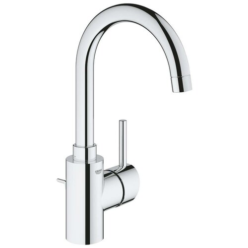 фото Смеситель для раковины grohe concetto с высоким изливом, хром