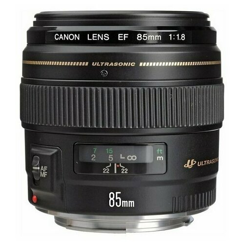 Объектив Canon EF 85mm f/1.8 USM, черный