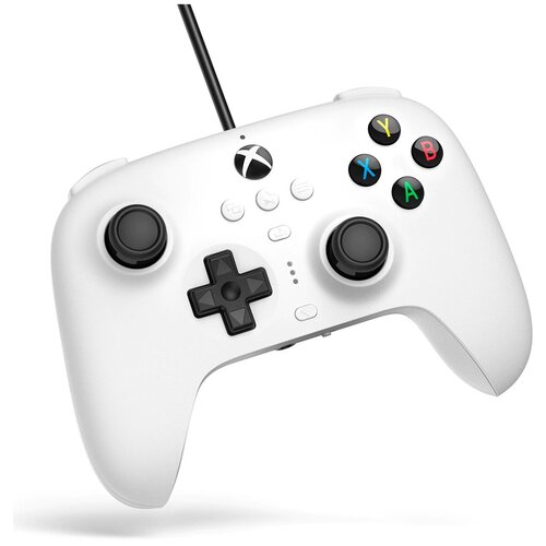 беспроводной игровой контроллер 8bitdo ultimate 2 4g controller белый Проводной геймпад 8BitDo Ultimate Wired Controller for XBOX (XBOX S, X, One, Windows 10, 11), белый