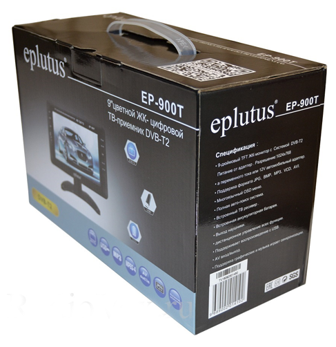 Автомобильный телевизор Eplutus EP-900T