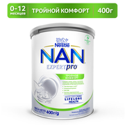 Смесь NAN (Nestlé) Тройной комфорт, с рождения, 400 г, 400 мл