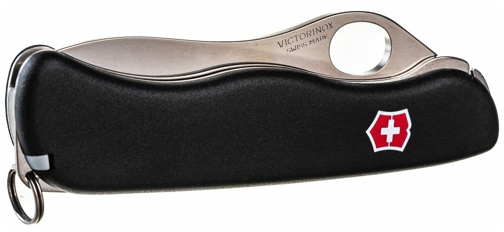 Нож перочинный Victorinox Sentinel One Hand (0.8416.M3) 111мм 5функций черный карт.коробка - фото №16