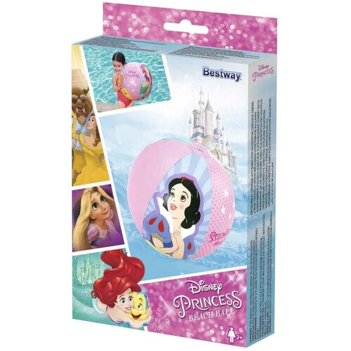 Мяч пляжный 51см, Disney Princess, Белоснежка