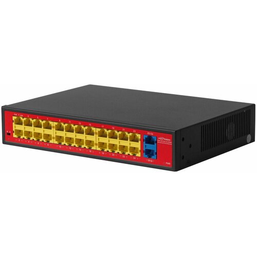 Polyvision PND-24P-2G Lite 250W 26-портовый PoE коммутатор 20000₽