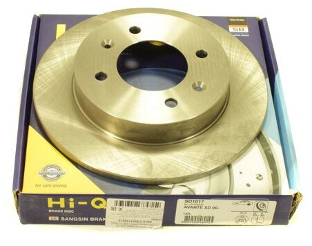 Тормозной диск задний SANGSIN BRAKE SD1017 для Hyundai Lantra Hyundai Coupe Hyundai Elantra