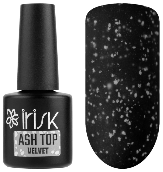 Irisk Professional Верхнее покрытие ASH Top Velvet, 02 white, 10 мл