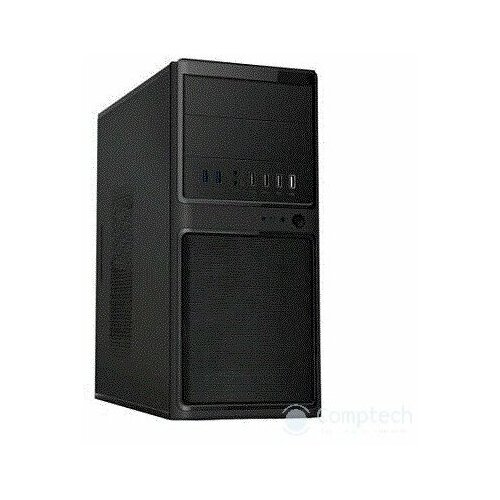 корпус zircon s6012 500w 2u3c 500w PowerCool Корпус S6012-2U3C-500W (Midi Tower Черн. БП500Вт. 2*USB3.0 2*USB2.0 1*USB TypeC)