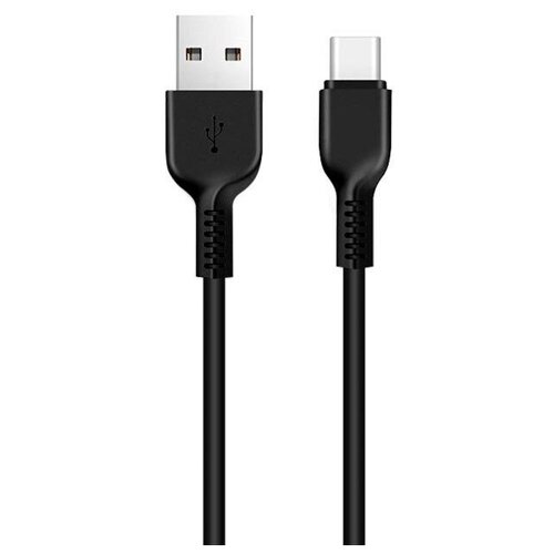 Кабель USB HOCO X20 Flash, USB - Type-С, 2А, 2м, черный кабель usb hoco x20 flash usb type с 2а 2м черный
