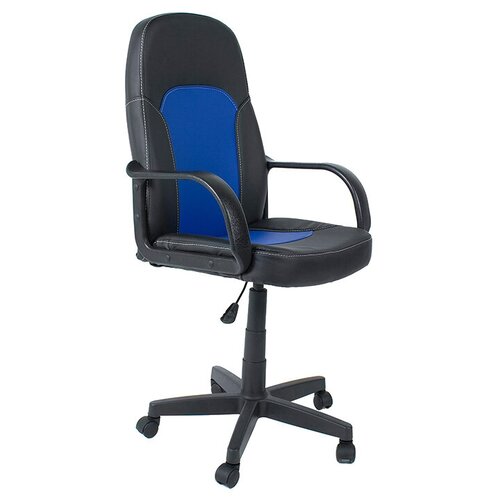 Кресло офисное PARMA, ткань, серый+темно-серый
