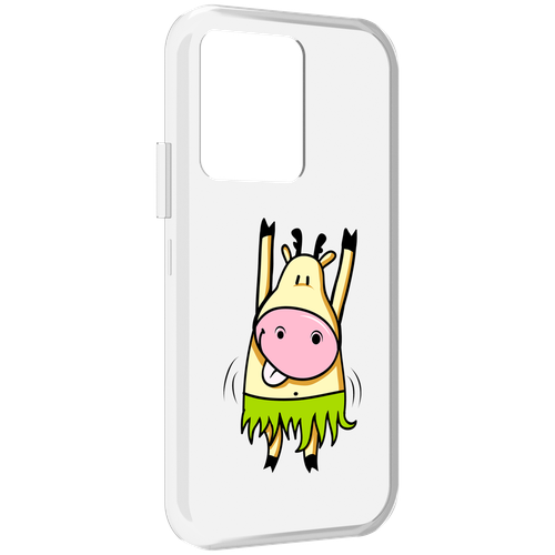 Чехол MyPads Веселая корова для Vivo iQOO 10 задняя-панель-накладка-бампер чехол mypads веселая корова для vivo iqoo 11 pro задняя панель накладка бампер