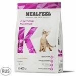 Mealfeel Functional Nutrition Kitten корм для котят до 12 месяцев, с курицей и индейкой, 400г, 2 шт - изображение