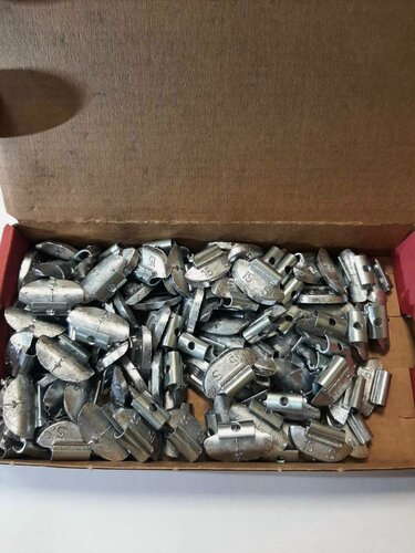 Изображение товара Грузик балансировочный набивной для штампованных дисков 15 грамм, 100 штук