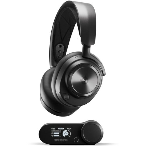 Игровые наушники SteelSeries Arctis Nova Pro Wireless (PC, PlayStation), черный