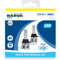 Лампа Hir2 Range Performance Led 6500K К-Кт 2 Шт Narva арт. 180443000