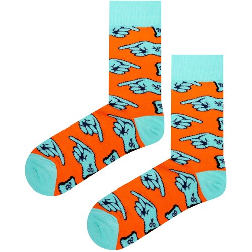 фото Женские носки dega средние, размер 44-46, оранжевый
