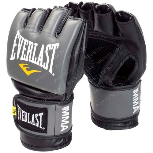 Перчатки Everlast Pro Style Grappling для MMA L/XL 4 серый перчатки everlast тренировочные mma grappling красные l xl