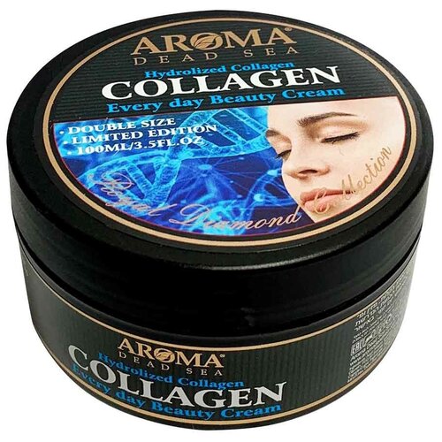 Aroma Dead Sea Крем для тела Collagen beauty, 100 мл