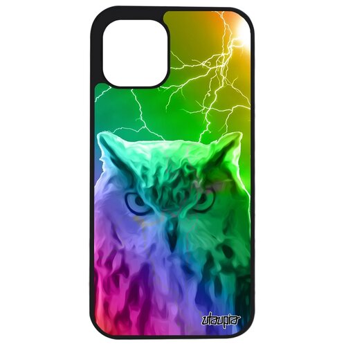 фото Чехол для мобильного apple iphone 12, "сова" животные совушка utaupia