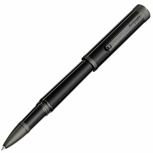 Ручка-роллер Montegrappa Zero Ultra Black IP. Артикул ZERO-UL-RB