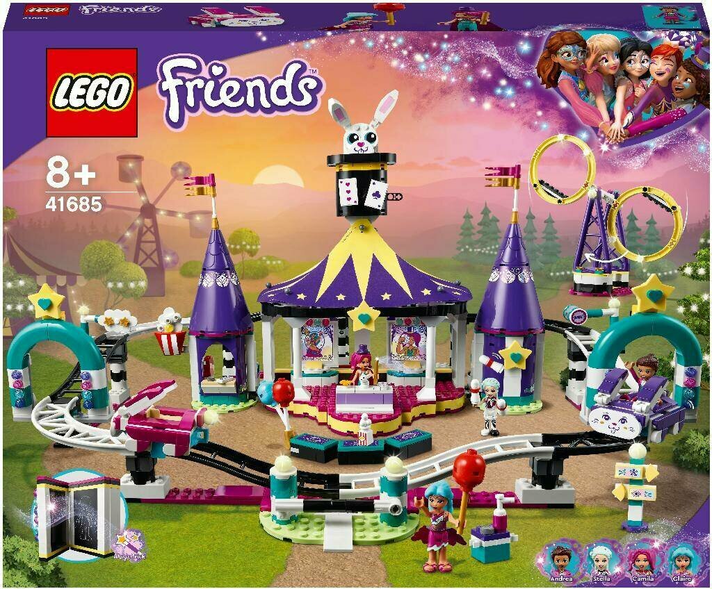 Конструктор LEGO Friends 41685 Американские горки на Волшебной ярмарке, 974 дет.