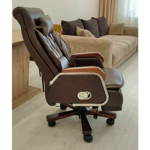 Кресло руководителя Beg из натуральной кожи вола